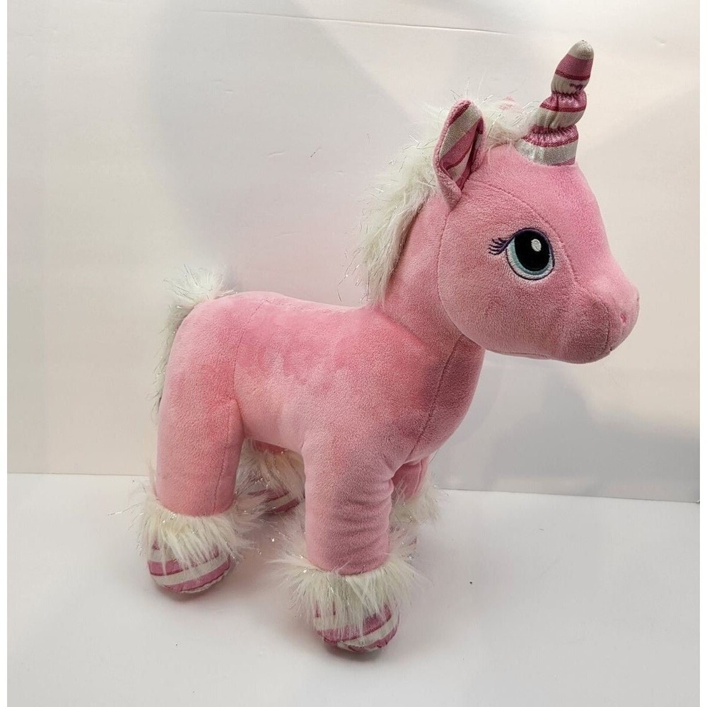 Build-A-Bear Workshop 16" Pink Candy Cane Swirl‎ Unicorn (Build A Bear)